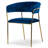 Ophelia 19'' H Upholstered Metal Armchair