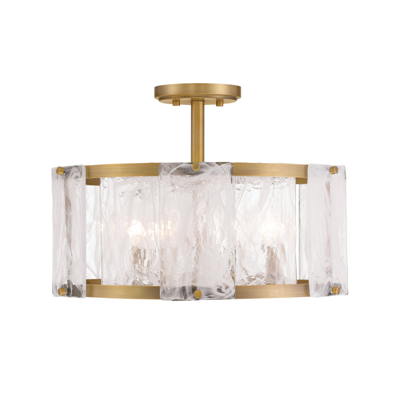 4 lumières semi-encastrées 4 lumières