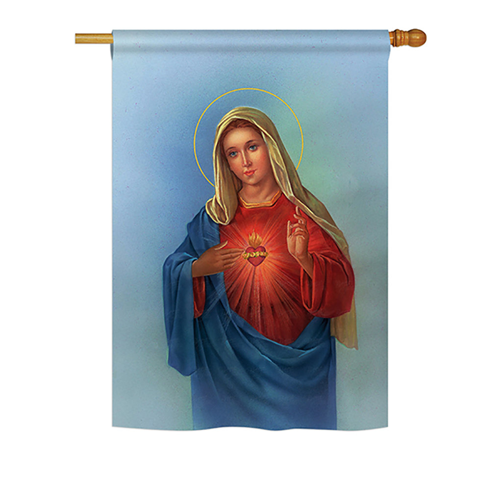 Mckale Double Sided Polyester Flag Set Fleur De Lis Living