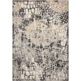 Gleam Abstract Area Rug in Flint