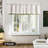 Rod Pocket Double Layer Window Valance (Set Of 2)-136465226-136465230
