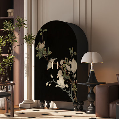 Garde-robe de salon à double porte