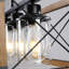 Luminaire suspendu chic en métal industriel pour la salle à manger et la cuisine