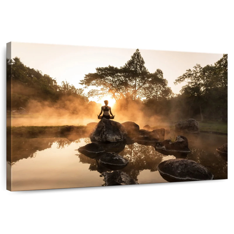 Kerrick Outdoor Meditation, 16" H x 24" W