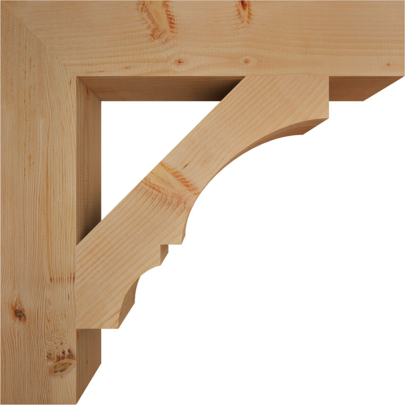Support de bloc Balboa, Sapin de Douglas lisse, L 5 1/2 po x P 32 po x H 32 po