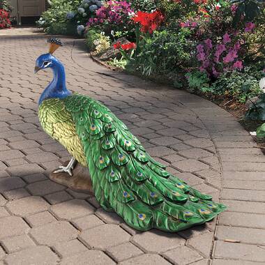 Design Toscano The Regal Peacock Garden Statue & Reviews