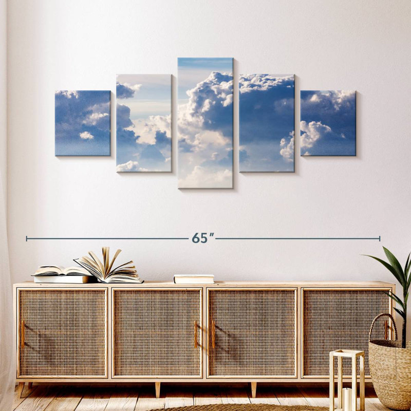 Simple Sky, 24" H x 55" W