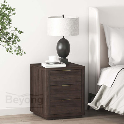 Evelyn 20" Nightstand in Natural (3-Drawer)