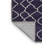 Machine Washable Trellis Purple Area Rug-758607928
