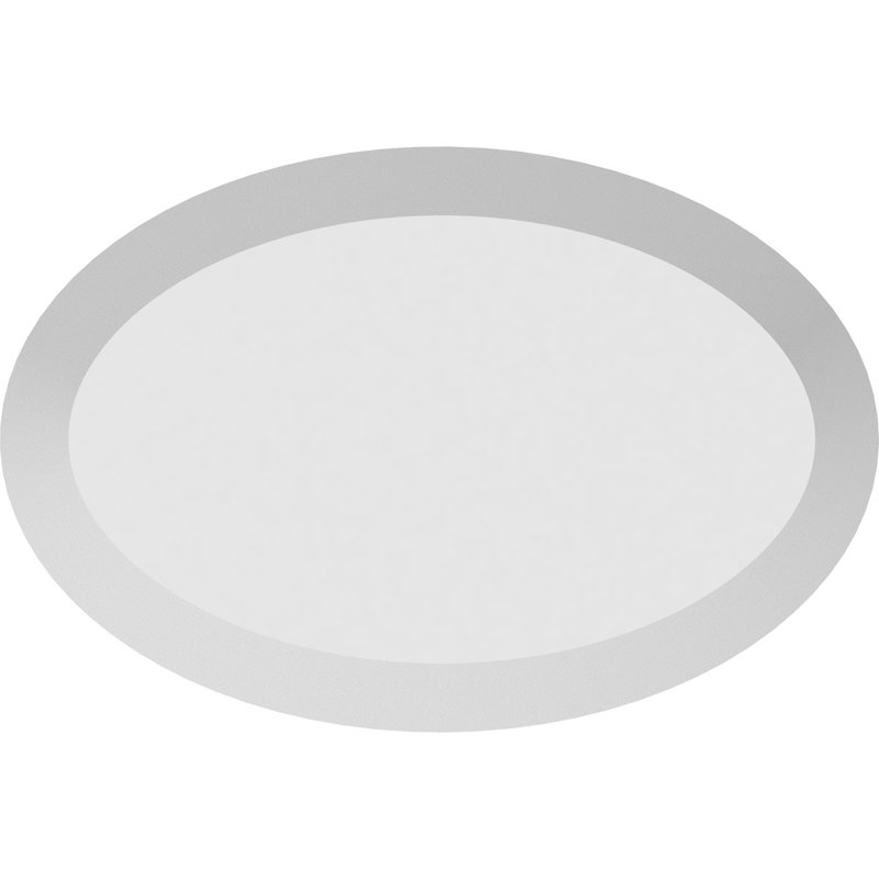 Rosette standard Dalton avec bord biseauté, H 2 po x l 3 po x P 0,5 po