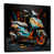 Black Floater Framed