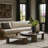 Falco Nesting Table-Grey Reclaimed French Oak