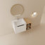 35.8'' Wall Mounted Single Bathroom Vanity Base Only