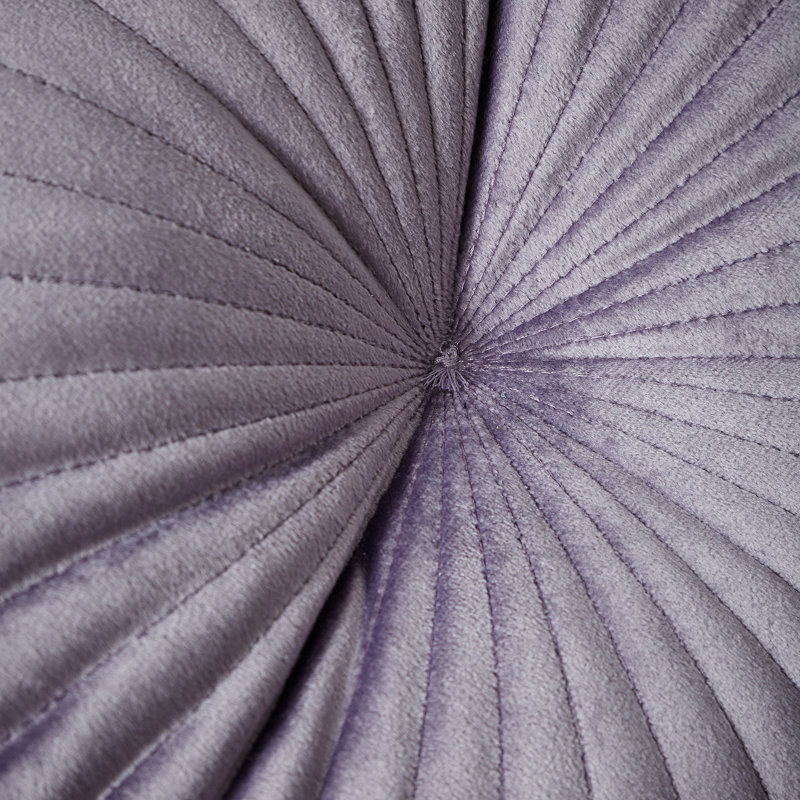 Round Soft 40x40cm Cushion, Purple