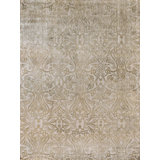 Koda Handmade Synthetic Brown/Beige Area Rug