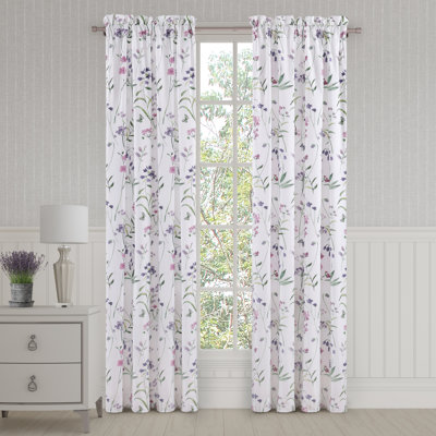 Nola 84" Window Panel Pair Lilac