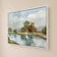 Rivière et nuages par Silvia Vassileva - impression sur toile