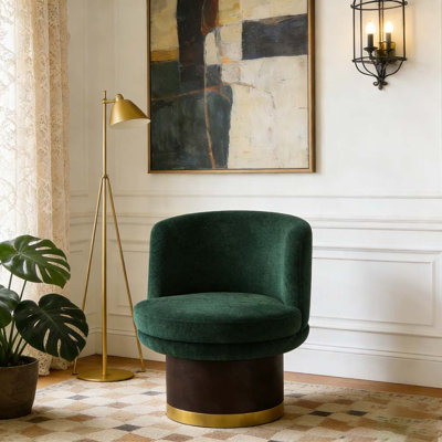 Fauteuil d'appoint pivotant à 360 °
