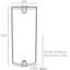 Adriel 2 - Light Flush Mounted Sconce