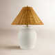 Chemise 22" Ceramic Table Lamp