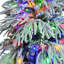 Arbre de Noël artificiel enneigé 4 pi, 6 pi, 7,5 pi avec 800 lumières, différents motifs clignotants pour une célébration joyeuse