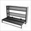 Lit escamotable simple avec tablettes-1624473426