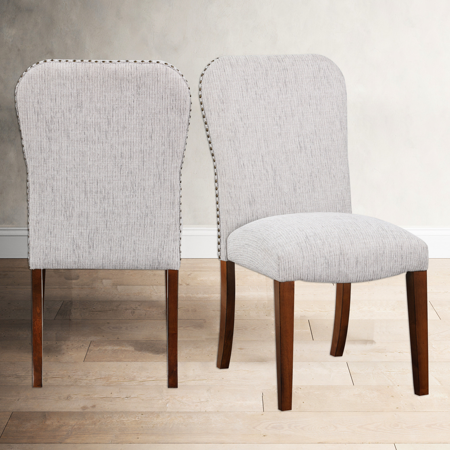 Latitude Run® Sea Oat Dining Chairs ( Of 2). Gently Sloped Back For ...