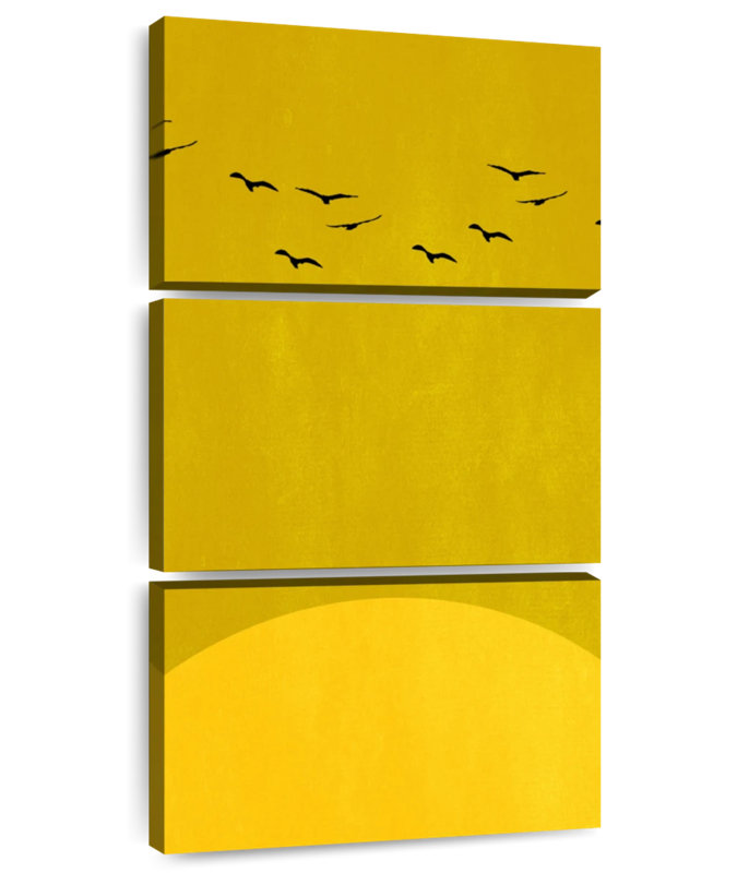 Danse du soleil, H 75 po x l 36 po
