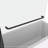 Bath Tub Pivot Shower Screen, With 1/4" Tempered Glass And Towel Bar-109553937