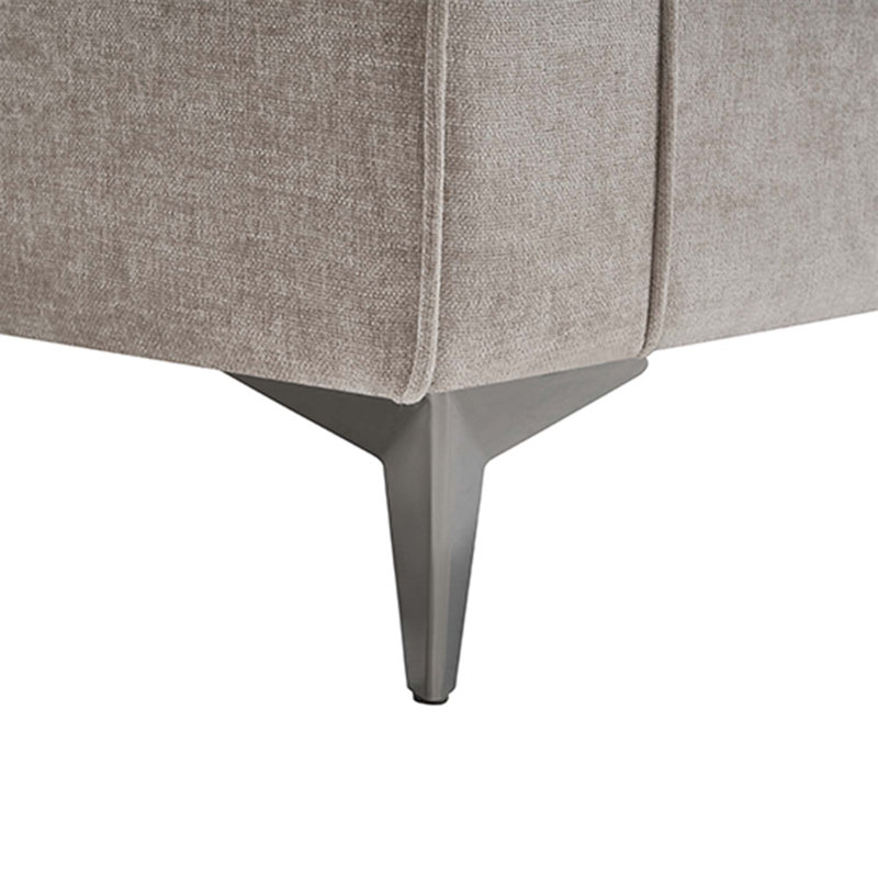Roma 3 Seater Fabric Corner Sofa , Sand