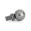 Hammered Ball Steel Finial-50312219