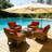 Fade Resistant Outdoor Chair Cushions Set Of 4, 25.6X25.6 Deep Seat Patio Cushions, 28D High Resilience Foam Replacement Patio Chair Cushions Set Of 4 With Removable Cover For Sofa, Adirondack Chair, Sectional,Terra Red-124950030-124950032