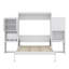 Lit escamotable avec bureau, coiffeuse et armoires Murphy-114210774