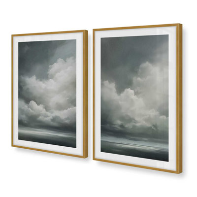 Sombre Skydance Set of 2 Prints ,