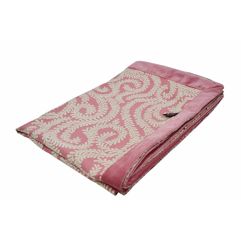 Odum Throw Blanket, Blush Pink, W365 x L380cm