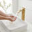 Waterfall Single Hole Single Handle Bathroom Vessel Sink Faucet-107439092