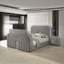 Lit Shelyn EK avec DEL, meuble télé, foyer et Bluetooth-97809738