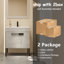 Meuble-lavabo de 30 po avec lavabo, meuble-lavabo sur pied ou flottant optionnel