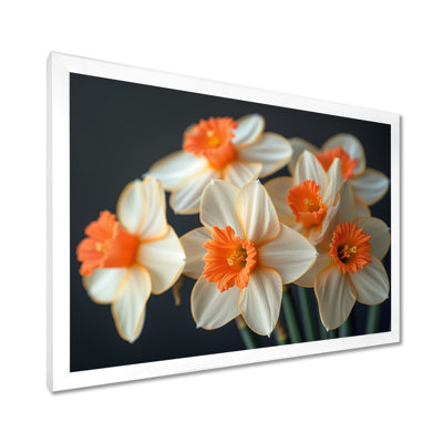 Jaune jaune orange tournesol sourire jonquilles - jonquilles murales salon