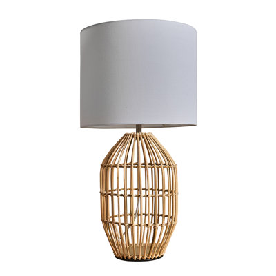 Tonnele Wicker/Rattan Table Lamp