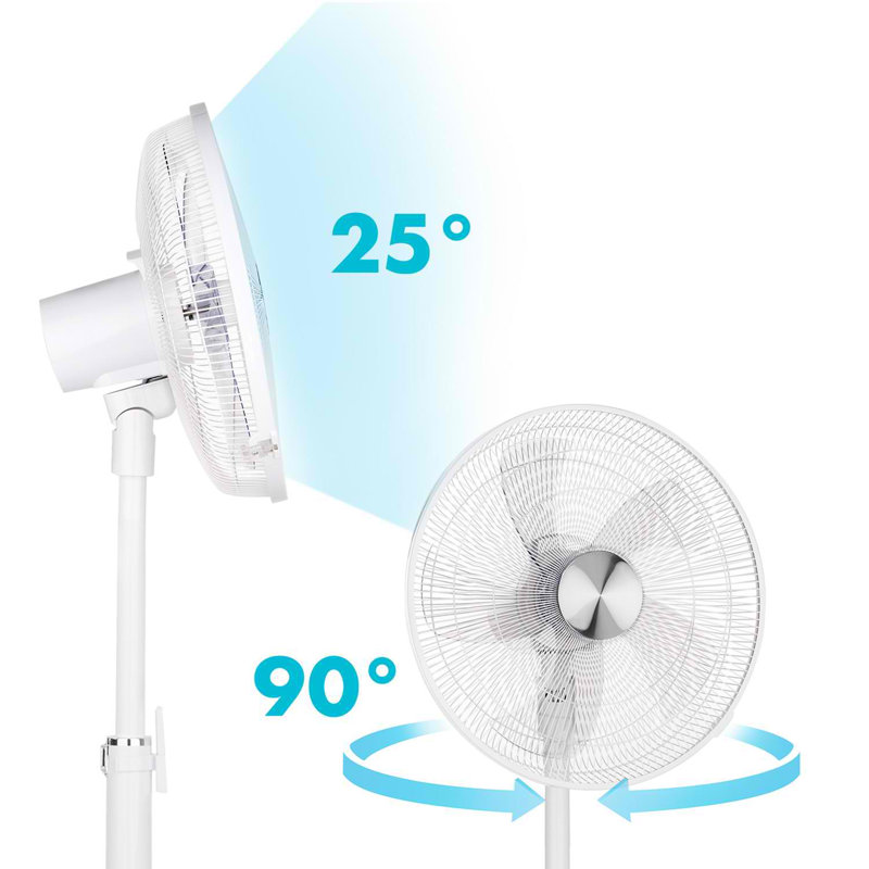 Clear Stream 107cm Oscillating Pedestal Fan