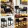 ALFORDSON 2x Bar Stool Padded Seat Thicker Breakfast Counter Dining Chair