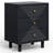 3-Drawer Nightstand With Solid Wood Legs-1749429287