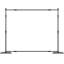 10ft x 10ft Pipe and Drape Kit, Heavy Duty Backdrop Stand with Carbon Steel Base