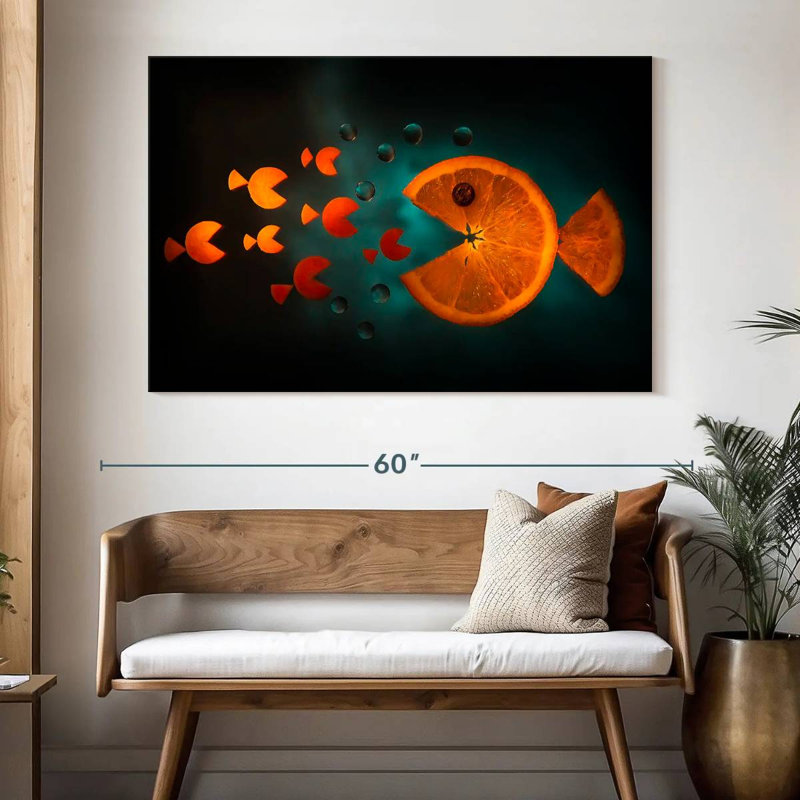 Fish, 34" H x 51" W