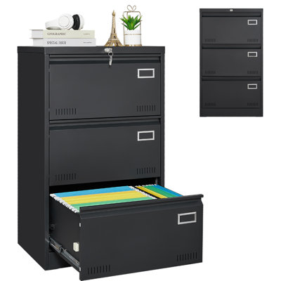 Loekie 3-Drawer Vertical Filing Cabinet by Inbox Zero