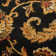 Tapis noir / ivoire Cokeley