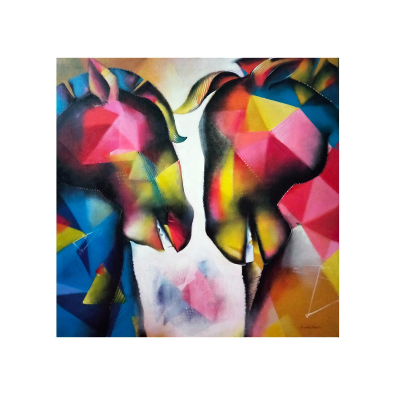 Creative Modern Art | Acrylic On Canvas | By Samir Chanda