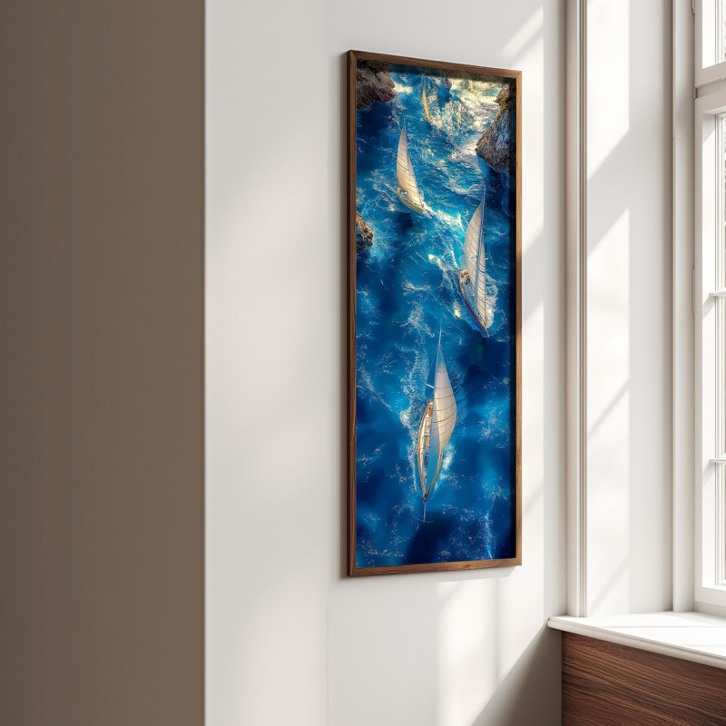 Elegant Decorative Framed MDF Painting, 15.8 x 47.2 inches | 100% UV Printed on 3 mm MDF with Durable 100% Pine Wood Frame (Thickness: 0.14 inches) | Perfect Wall Art for Living Room, Bedroom & Office Décor