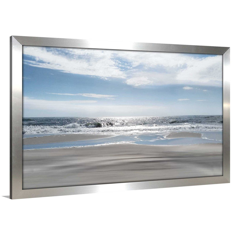 " Beach Bliss " by Ruane Manning, 35.5" H x 51.5" W x 0.75" D